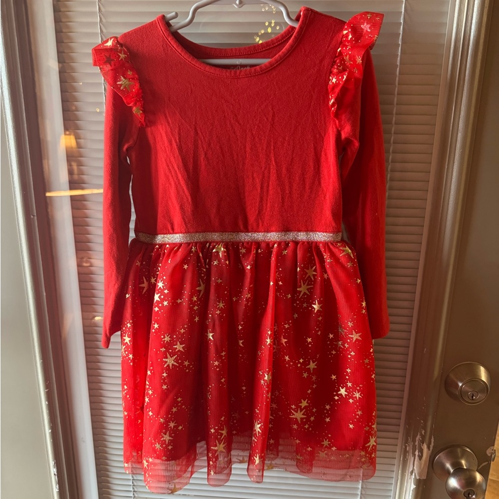Cat & Jack Christmas Dress Size